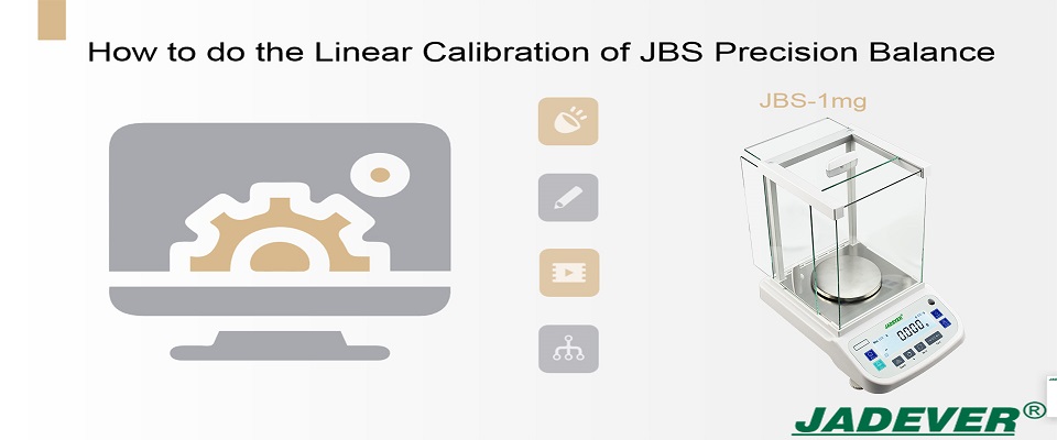 כיצד לבצע את הכיול הליניארי של איזון JBS Precision