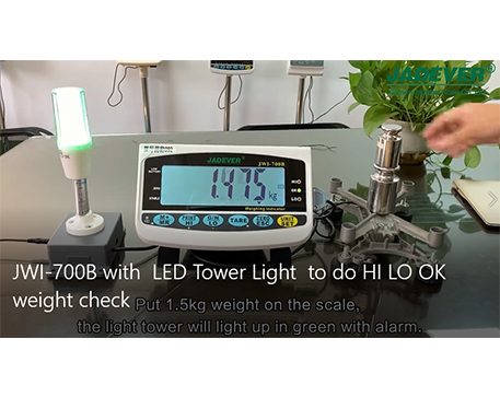 מחוון שקילה עם אור מגדל LED (חדש מודל) לעשות היי לובדיקת משקל אוקי