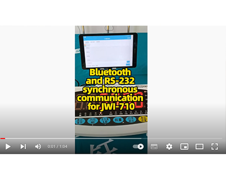 תקשורת סינכרונית Bluetooth ו-RS232 עבור JWI-710
